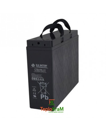 Аккумулятор AGM B.B. Battery FTB 12-100 12 В, 100 А/ч