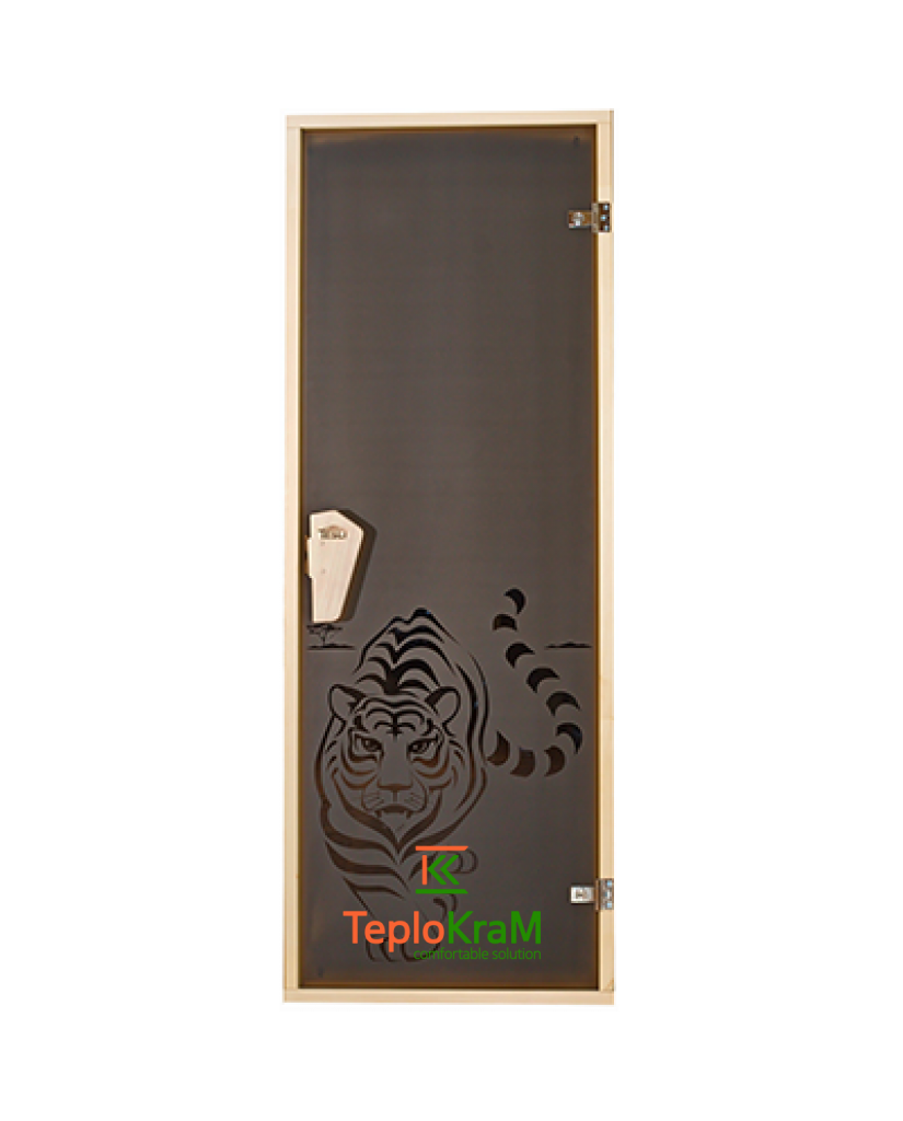Дверь для сауны Тигр TESLI 1900x700 мм