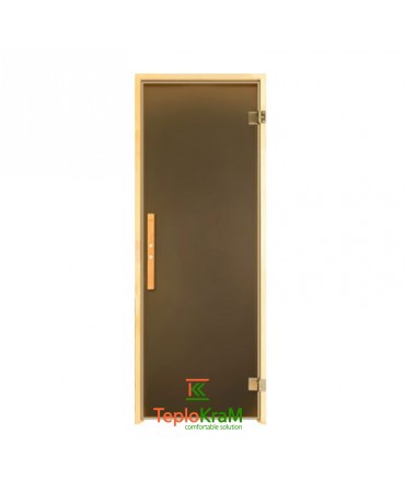 Двері для сауни Sateen RS Magnetic TESLI 1900x700 мм