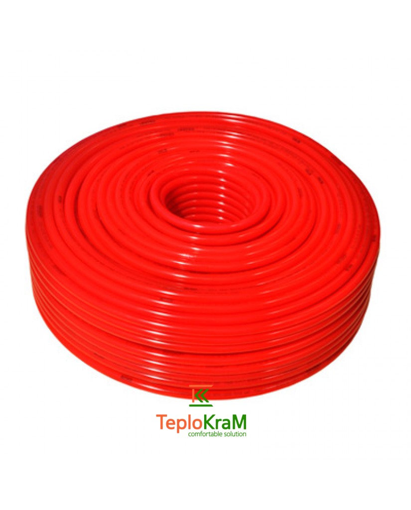 Труба из сшитого полиэтилена Giacomini GIACOTHERM R996T PE-X 16x2 мм (красная)