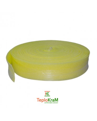 Демпферная лента для теплого пола Kotar 150х8 мм (желтая)
