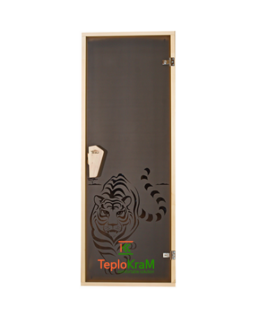 Дверь для сауны Тигр TESLI 1900x700 мм
