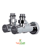 Комплект угловых кранов для радиаторов Mario