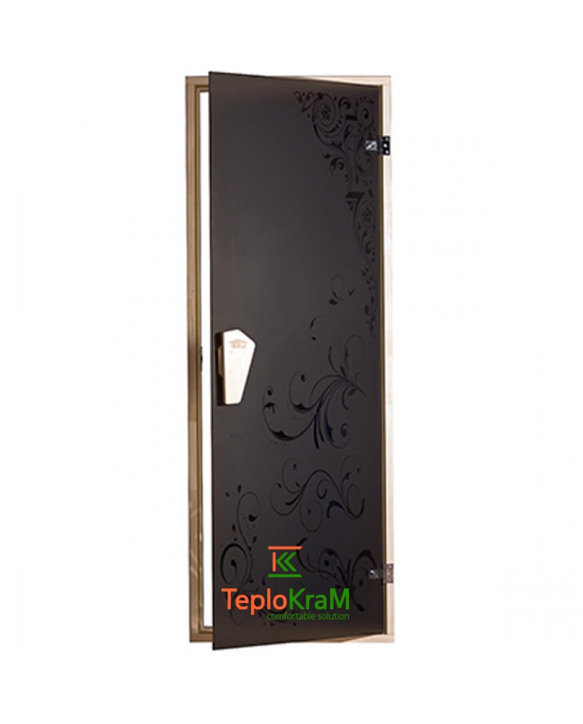 Дверь для сауны Гортензия TESLI 1900x700 мм