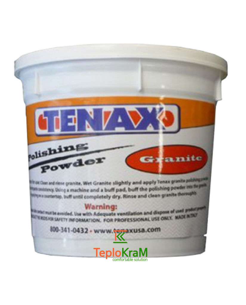 Порошок полировальный Polverete Tenalux Tenax белый 1 кг