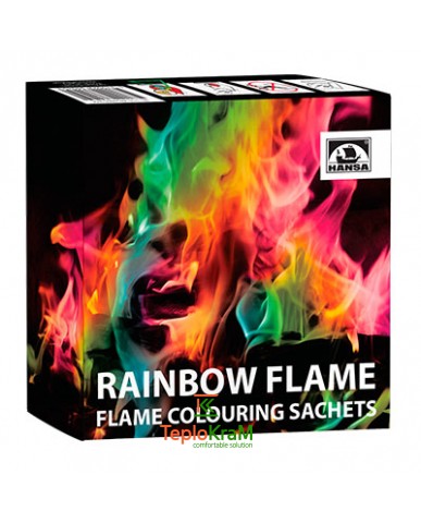 Огненная радуга (разноцветный огонь) Hansa (5 пакетов)