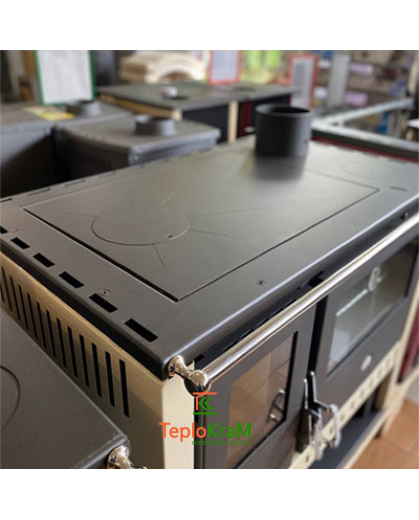 Печь с варочной поверхностью и духовкой PRITY GT FS S, 15 кВт, кремовая