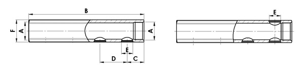 Колекторна балка з відповідними отворами Luxor G 1' х 12 виходів G 1/2'