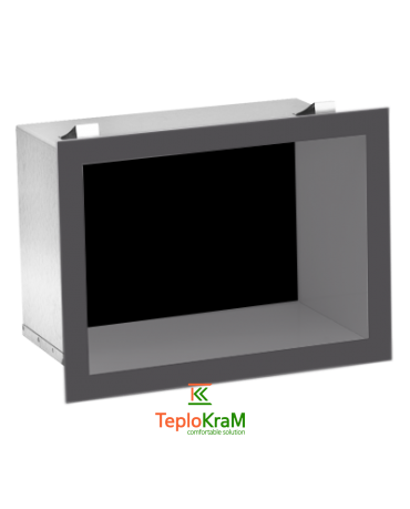 Вставний модуль V-BOX BACK PANEL 35x35 чорний Ventlab