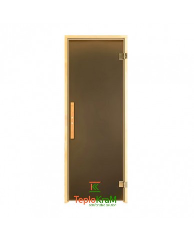 Двері для сауни Sateen RS Magnetic TESLI 1900x700 мм