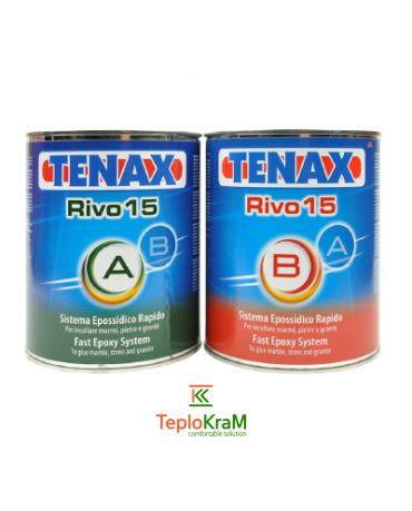 Клей епоксидний Rivo 15 A+B (1+1л) бежевий Tenax
