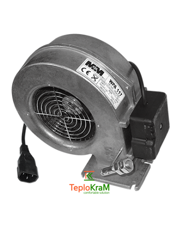 Вентилятор для котлів потужністю до 25 кВт TECH WPA-117