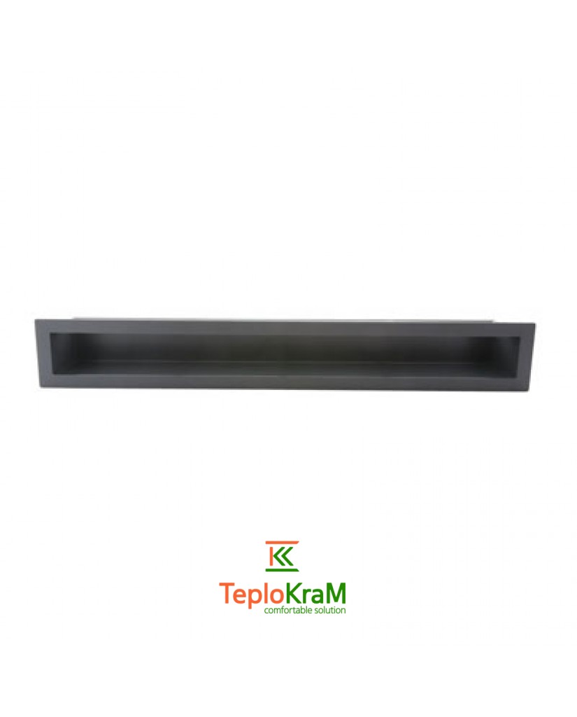 Вентиляционная решетка туннельная Darco KRVO-I, 700х70 мм, черная