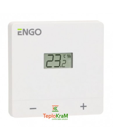 Дротовий добовий термостат ENGO EASY230W, 230 В (білий)