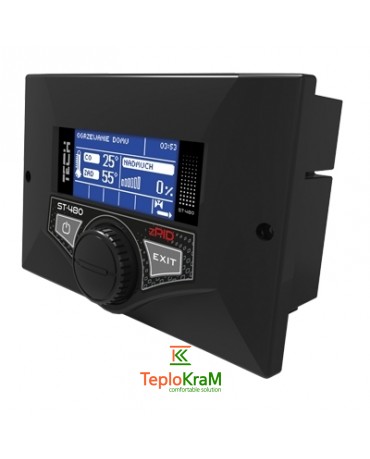 Контролер TECH ST-480 для пелетних котлів з автоматичною подачею палива