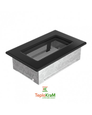 Вентиляционная решетка Kratki 117C 11x17 см, черная