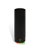 Труба дымоходная Versia-Lux 0,5 м Ø 180 черная сталь 2 мм