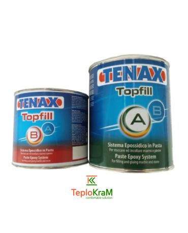 Клей эпоксидный Topfill (А + В) прозрачный Tenax 1,25 л