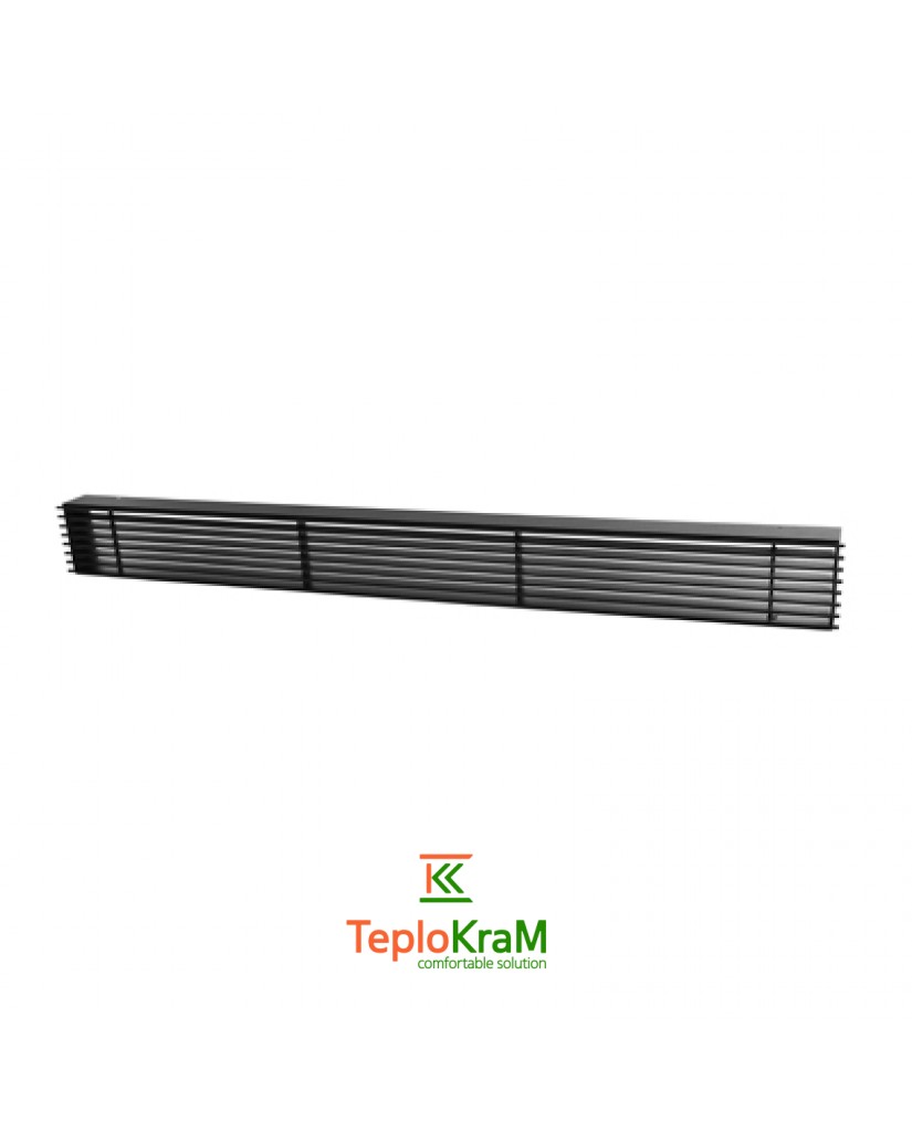 Вентиляційна решітка DARCO LOFT 800x100 мм, чорна