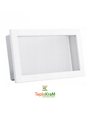 Вентиляционная решетка с сеткой Darco KRVSM, 240х170 мм, белая