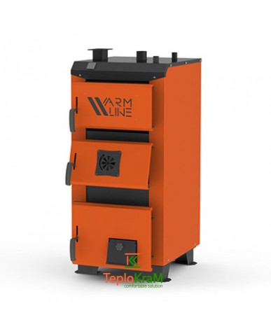 Котел твердопаливний Warmline Plus 27 кВт з комплектом автоматики