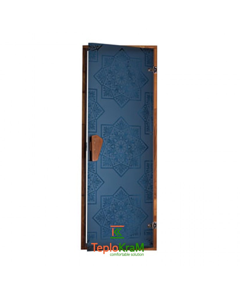 Двері для сауни Сезам голубий TESLI 1900x700 мм