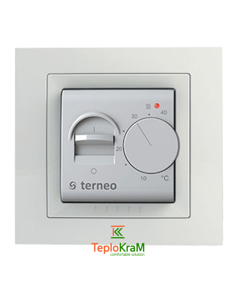Терморегулятор TERNEO MEX UNIC White / Ivory