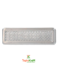 Вентиляционная решетка Р0 65х205 хром шлифованный Darco