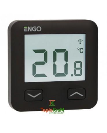 Интернет-термостат с WI-FI ENGO E10B230WiFi, 230 В (черный)