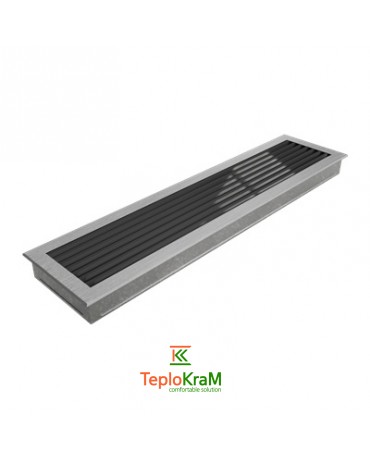 Вентиляционная решетка Kratki 70SZ/FRESH 17x70 см, шлифованная