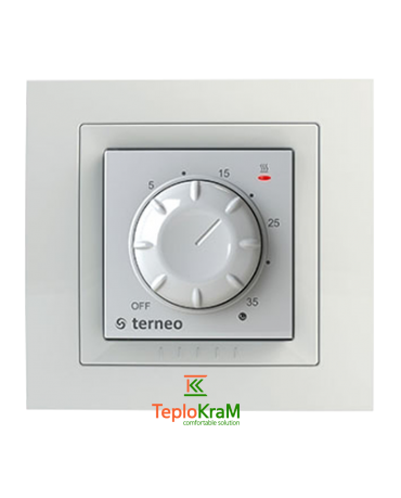 Терморегулятор TERNEO ROL White / Ivory