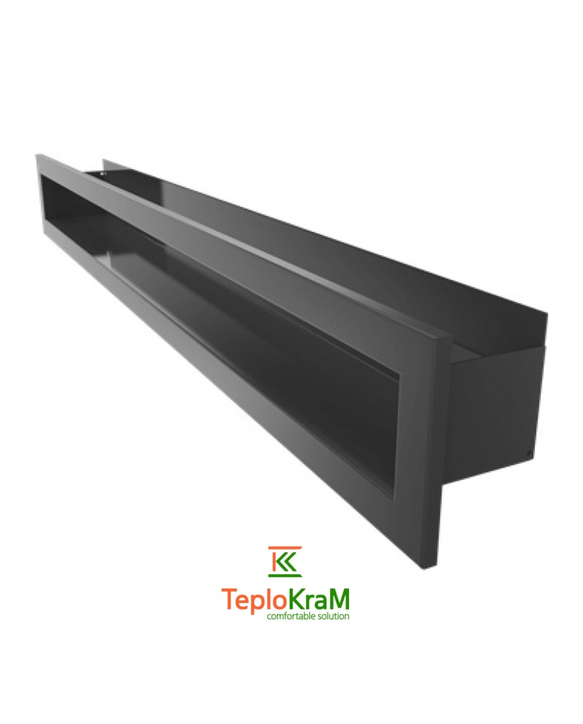 Вентиляційна тунельна решітка Kratki KRATKA/MILA/TUNEL/D 14x113 см, графітова