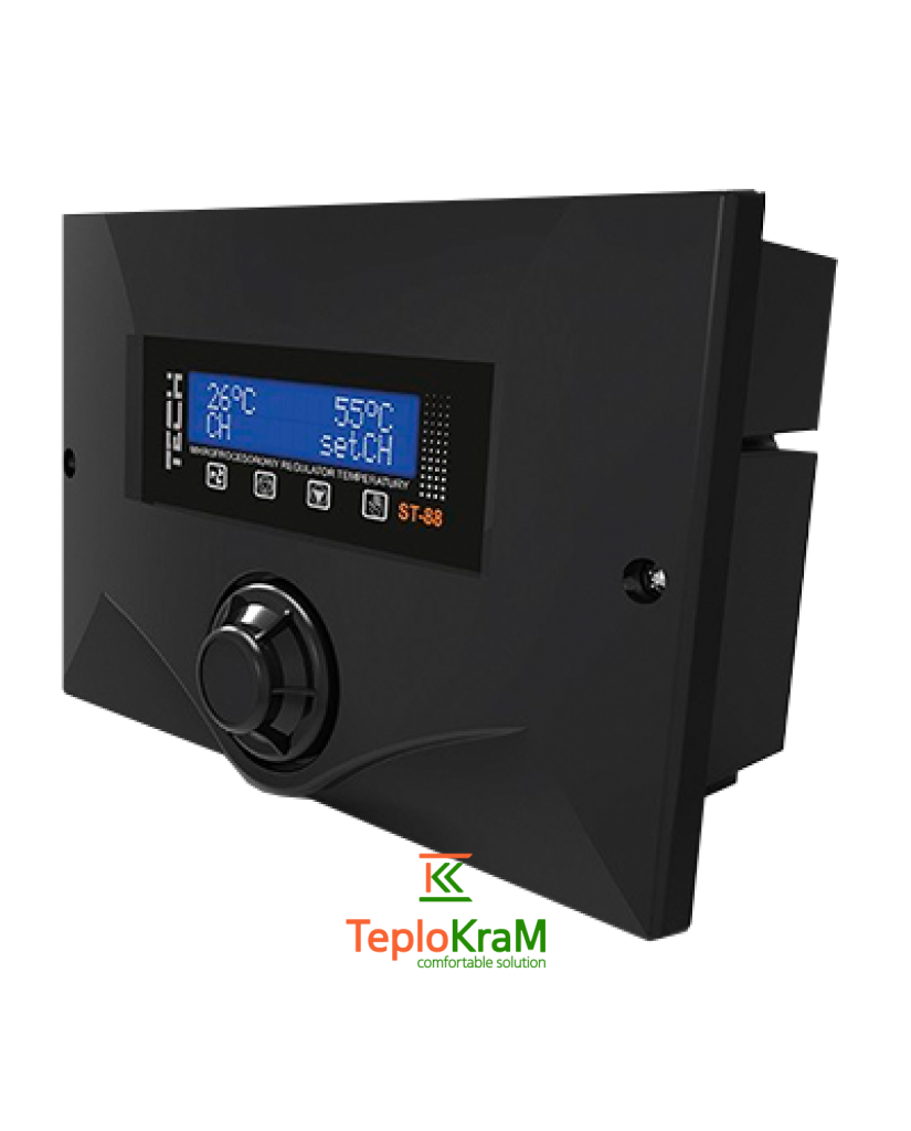 Контролер для твердопаливних котлів Tech ST-88 zPID