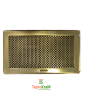Вентиляционная решетка Рж4 195х335 латунь лакированная Darco