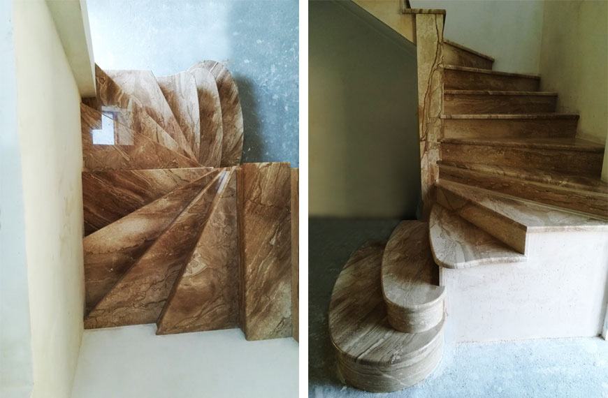 Объект: мраморная лестница