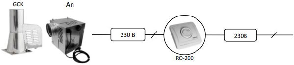 Регулятор обертів Darco RO-200 для турбіни AN та димотяга GCK